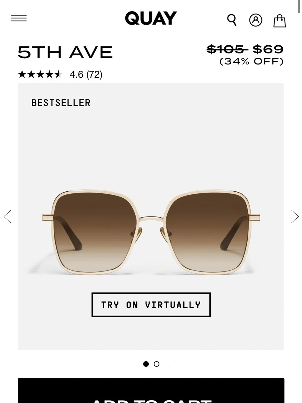 Women's sunglasses
